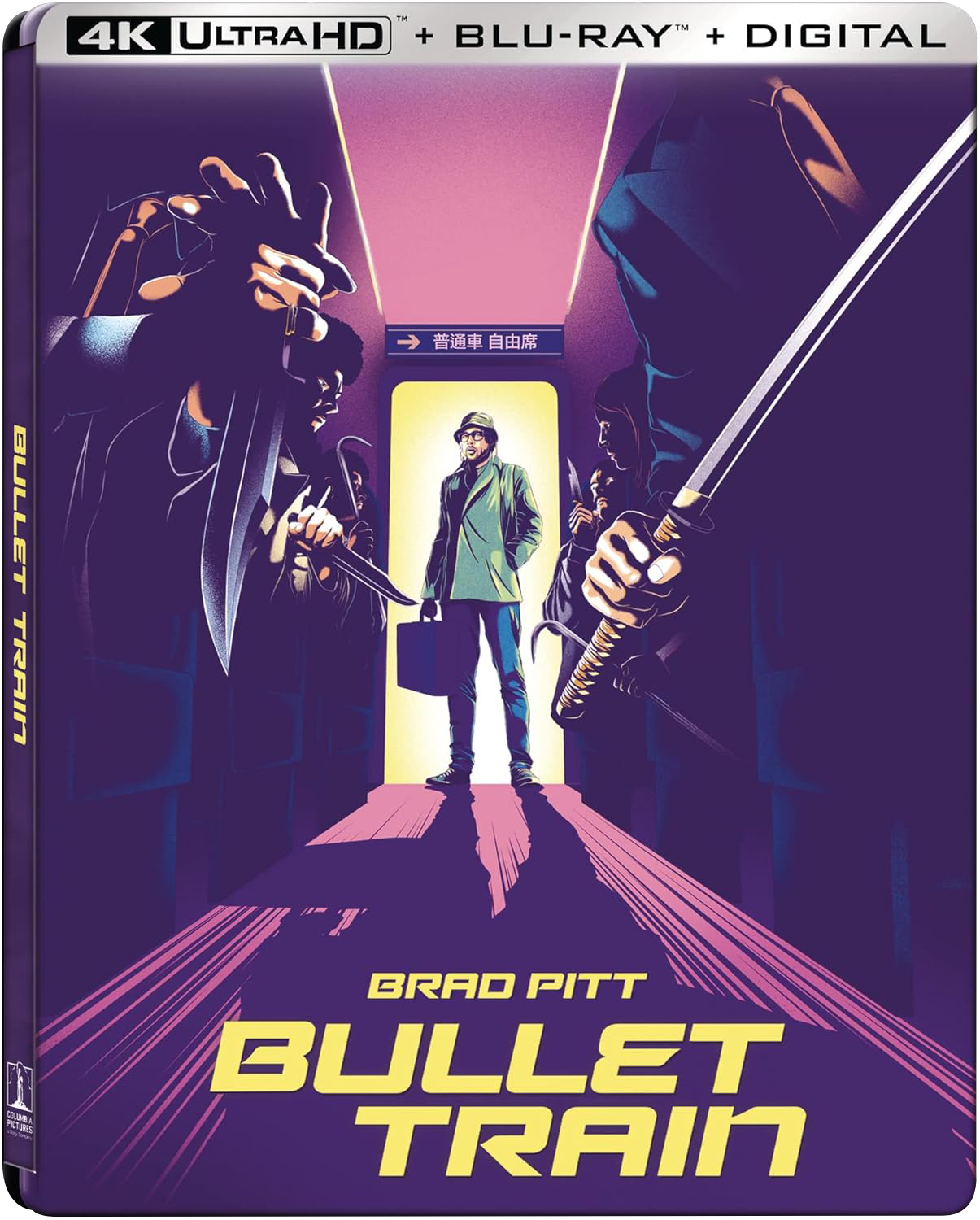 Bullet Train (Limited Edition Steelbook) (SD&D) – The Rewind