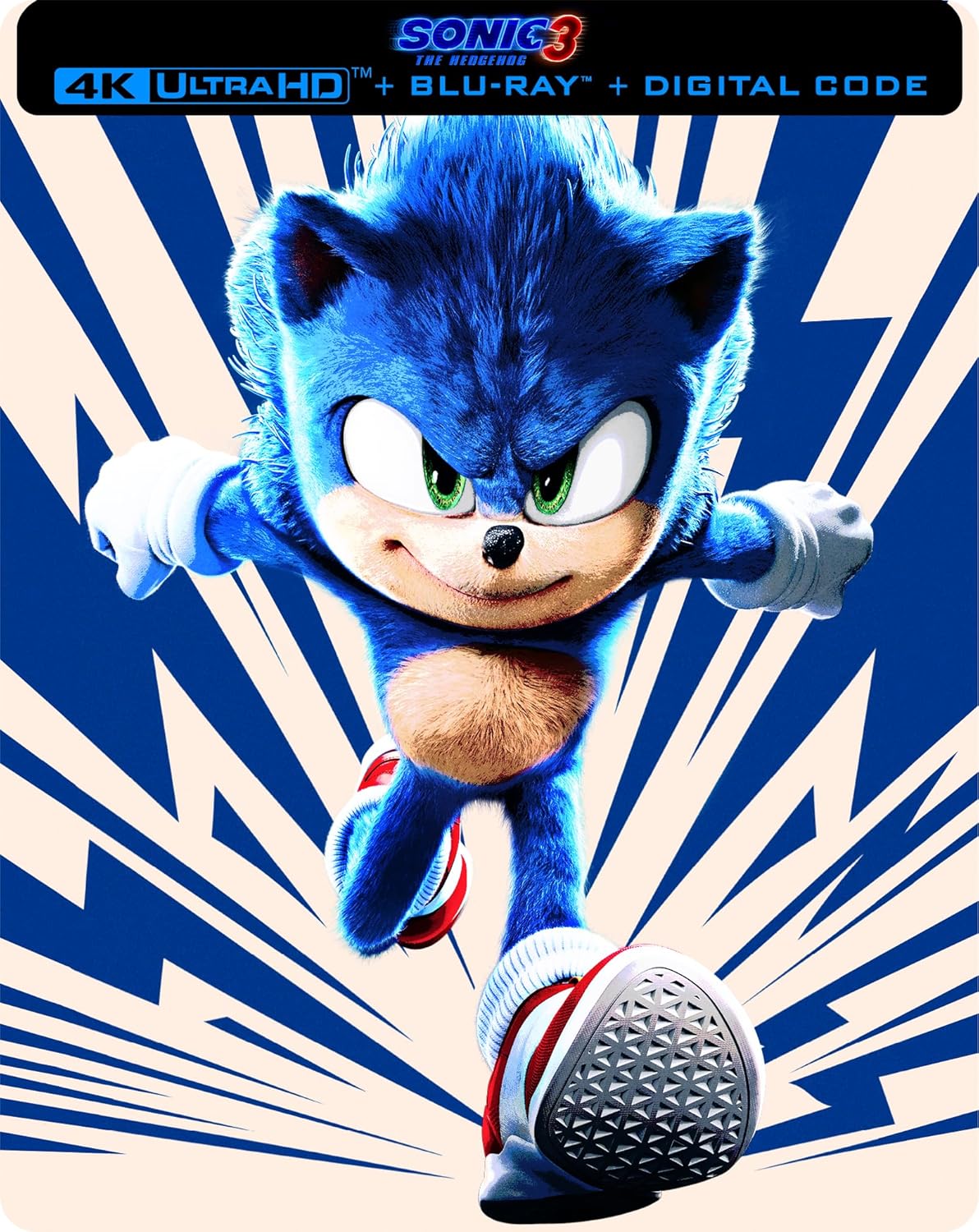 Sonic The Hedgehog 3 (4K-UHD Steelbook)