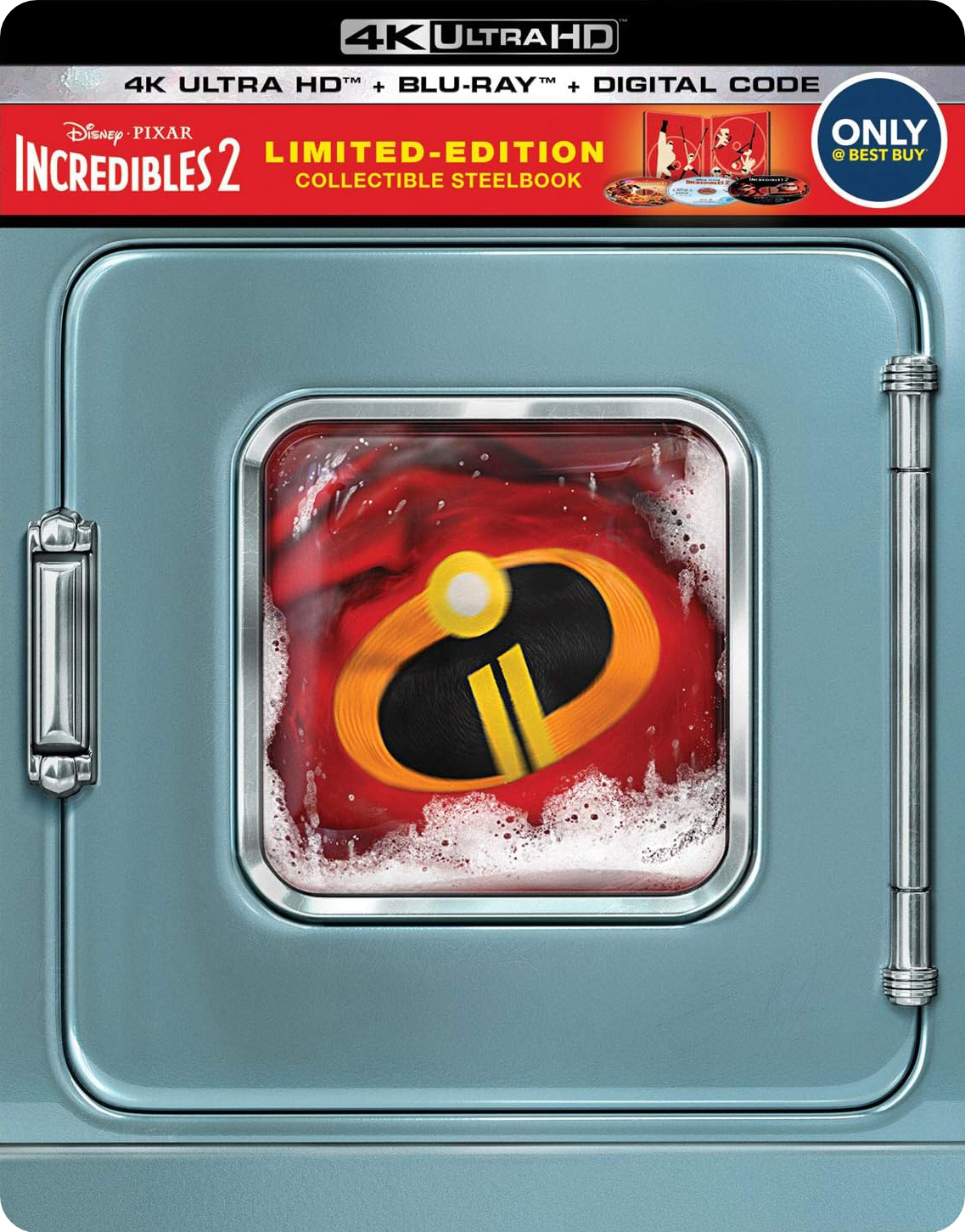 Incredibles 2, The (Limited Edition Steelbook)