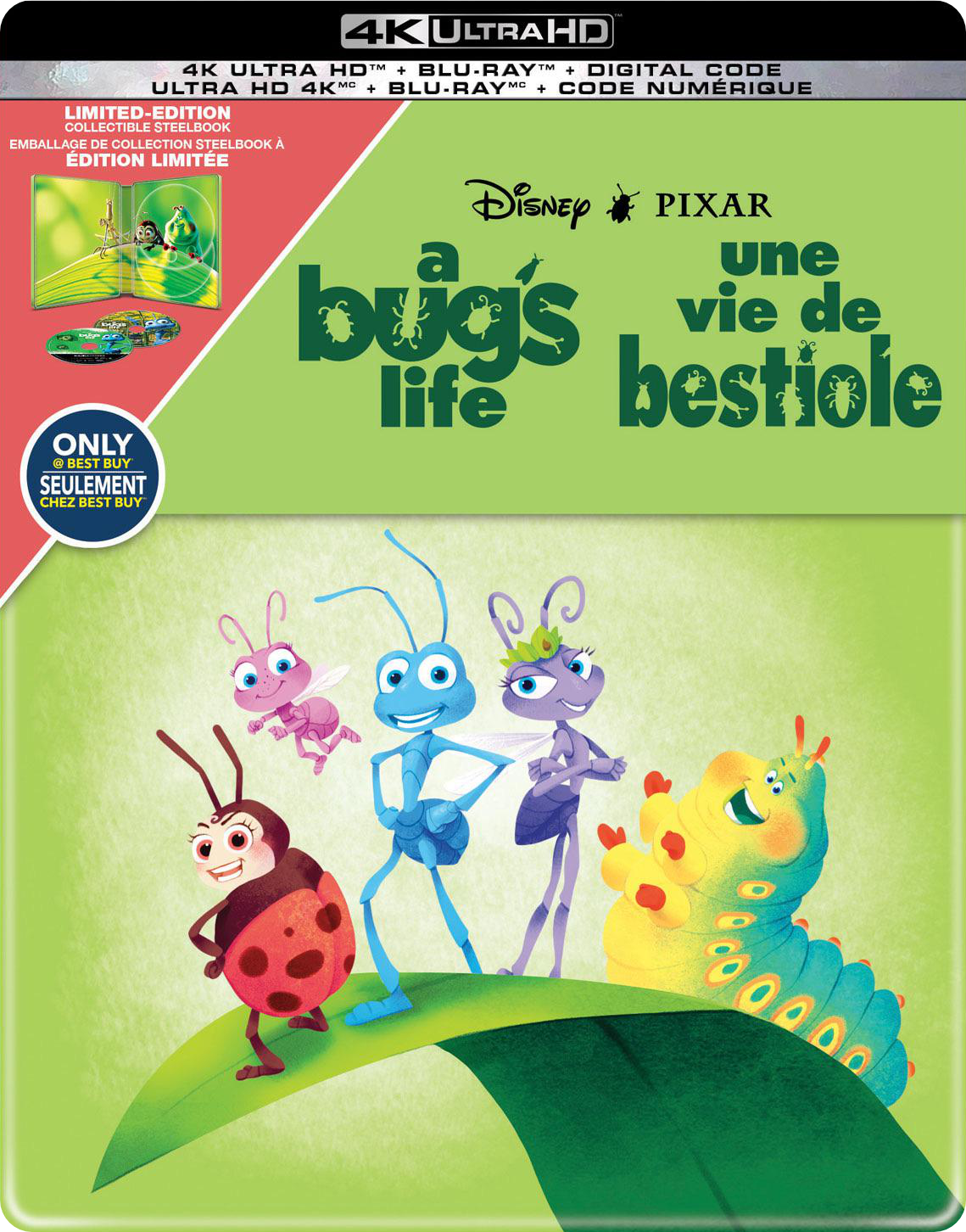 A Bug's Life (Limited Edition Steelbook)