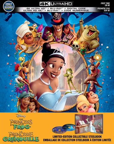 Princess and the Frog, The (Limited Edition Steelbook)