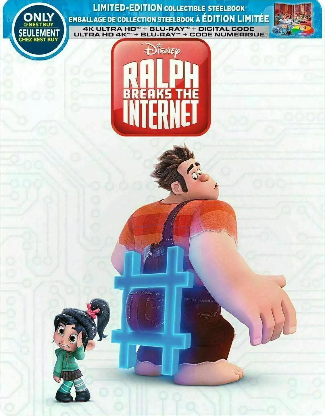 Ralph Breaks the Internet (Limited Edition Steelbook)