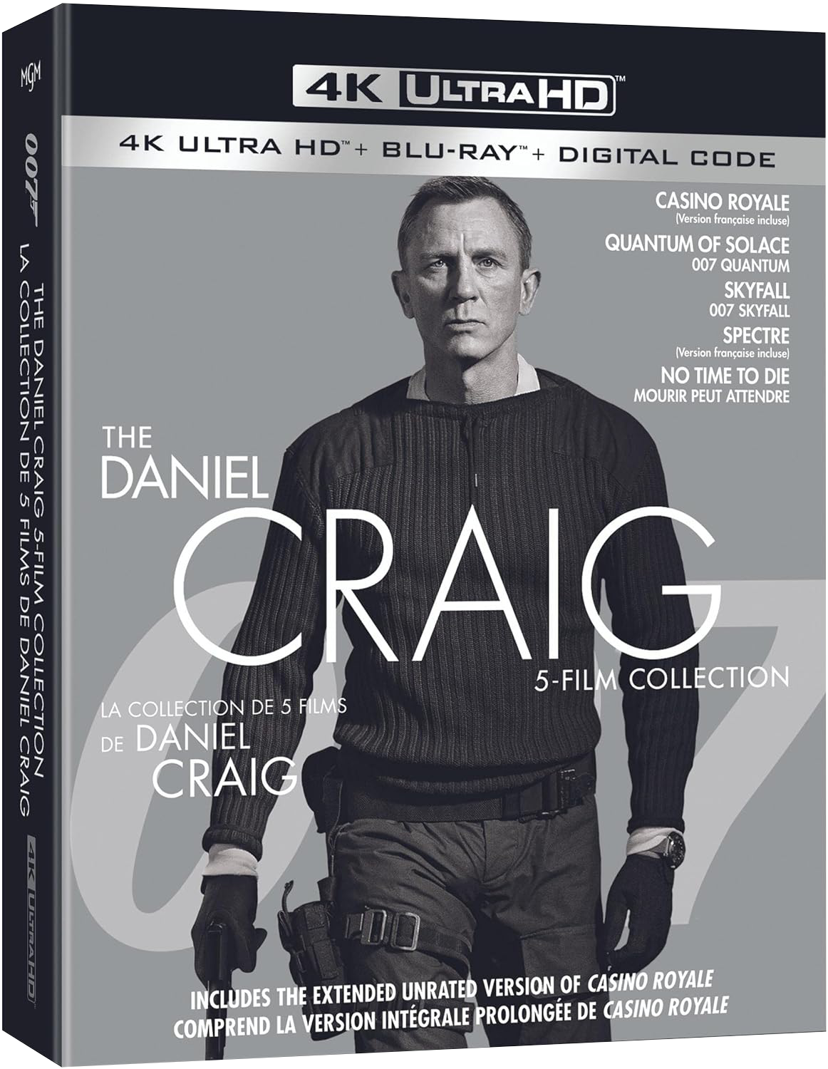 James Bond: The Daniel Craig 5-Film Collection (SD&D)